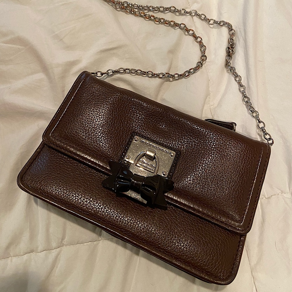 My Flat in London Brighton leather satchel